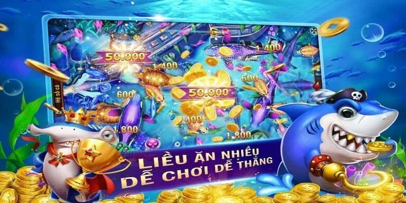 Hệ thống điểm thưởng theo từng loại sinh vật biển